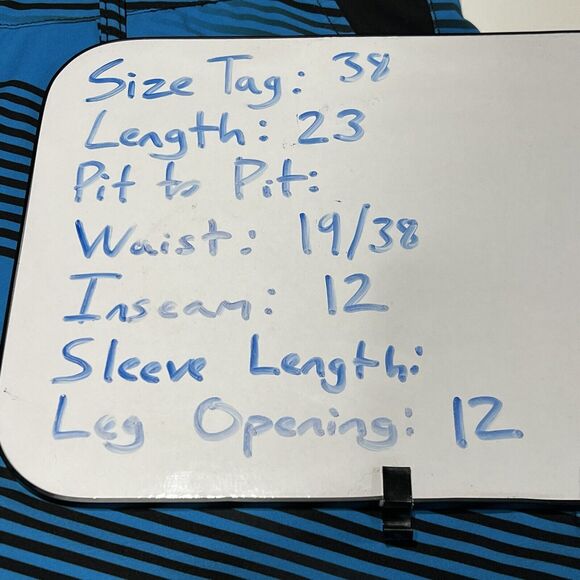 Forever Collectable NFL Carolina Panthers Diagonal Stripe Shorts Mens Size 38 - Picture 7 of 7